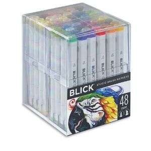 BLICK Studio brush markers 48colors brand new